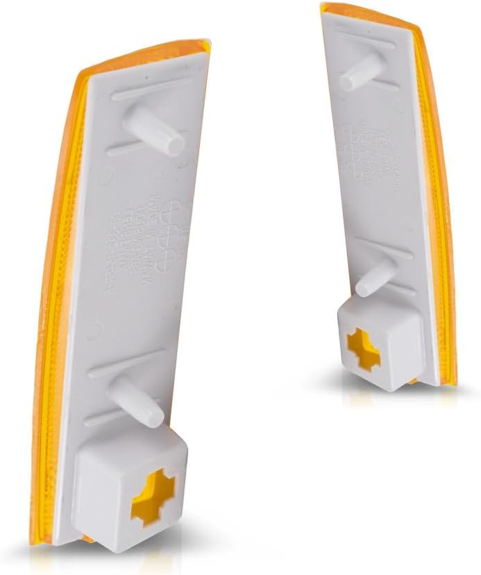 For Chevy S10 Blazer Side Marker Light Assembly Unit 1983-1994 Driver and Passenger Side | Pair | GM2550116 + GM2551108