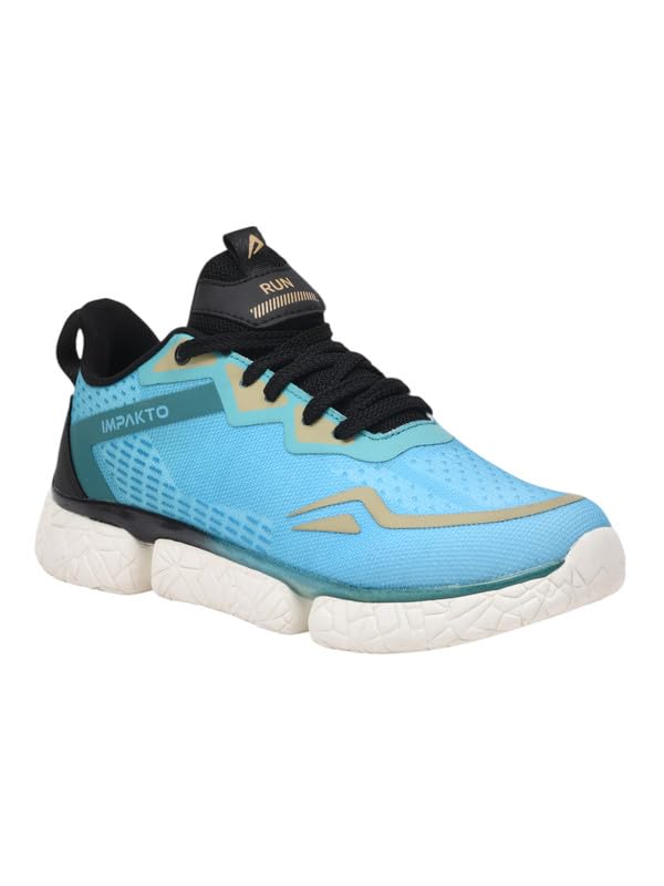 Image of Impakto Phoenix 2.0 Men's Running Shoes | Lightweight Breathable Sports Shoes | Cushion Insole Gym, Walking & Training Shoes | Athletic Trainers with Shock Absorption & Slip Resistance Outsole