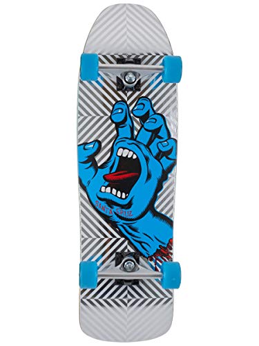 Santa Cruz Skateboard Old School 80s Cruiser Sceaming Hand Foil 9.35" x 31.7"