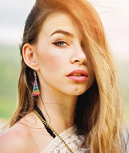 Handmade Boho Chakra Balancing Healing Protection Earrings for Women2