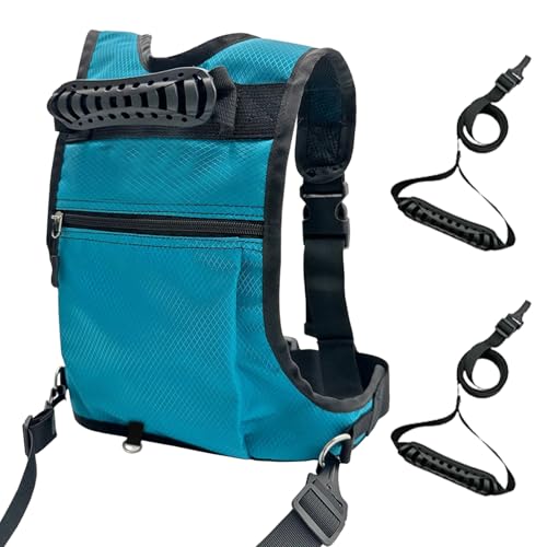 Correa de snowboard para niños – Arnés de esquí para ninos, correas de seguridad ajustables para snowboard para niños y niñas, equipo de deportes de nieve para principiantes, accesorio para deportes d