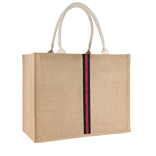 Image of Hibala Woven Large Beach Bag Straw Beach Tote Handmade Weaving Shoulder Tassel Bag Handbag