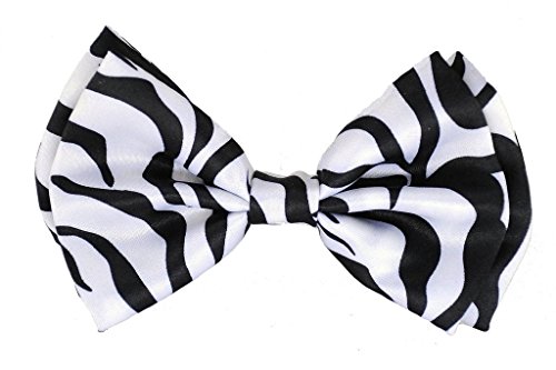 Youth Zebra Print Bow-Tie