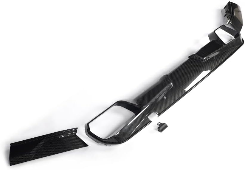 Carbon Fiber Rear Bumper Diffuser Compatible with BMW X6M F96 2023-2024 Lower Bumper Lip Diffuser Body Kit Factory Outlet