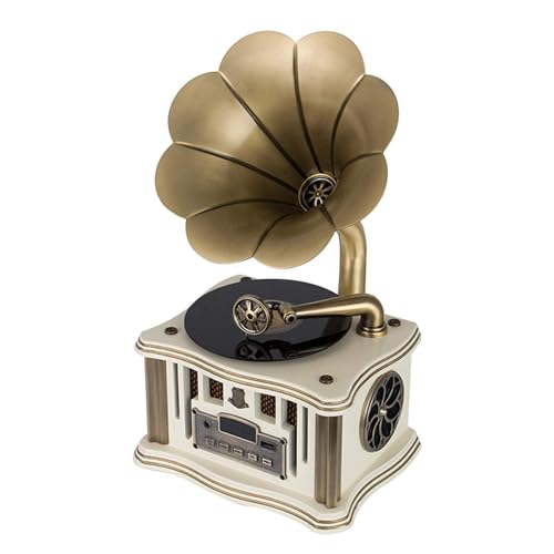 Plattenspieler Bluetooth mit Stereo-Lautsprecher – mit...