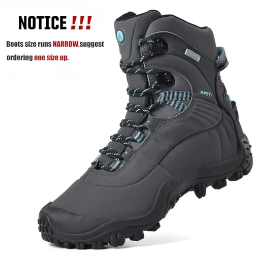 Image of Women's Hiking Boots Waterproof Outdoor Camping Boot