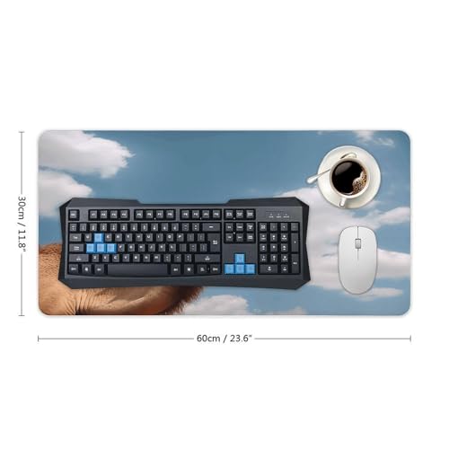 Pad Mouse Grande Rubber Style 30x60 cm FekiLoot miniatura 2