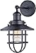 Maxim 25070BZ/BUI Mini Hi-Bay Metal Cage Shade Wall Sconce, 1-Light 60 Watt, 13"H x 8"W, Bronze
