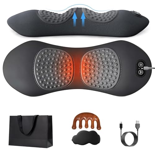 Masseur Cerviatik - Appareil De Massage Triple Thérapie, masseur lombaire et sciatique Avec Chauffage Et Vibrations, Massage lombaire thérapie Dos...