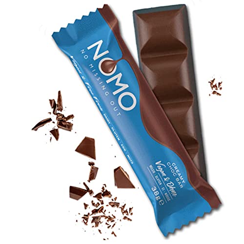 Nomo Vegane Schokolade Probierpaket 8 Riegel in 4 Sorten (292g) Frei von Milch Gluten und Nüssen – Bild 5