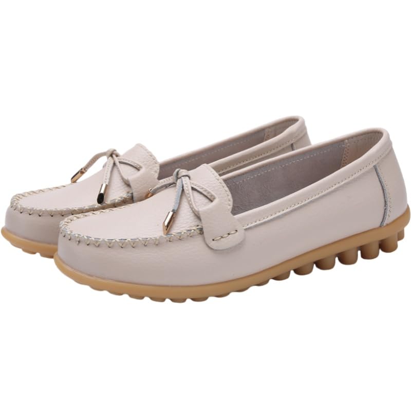 Spring And Summer Headless Half-Slippers, Cool Slippers, Ladies' Hand-sewn Bow, Lazy Slip-on Slippers,