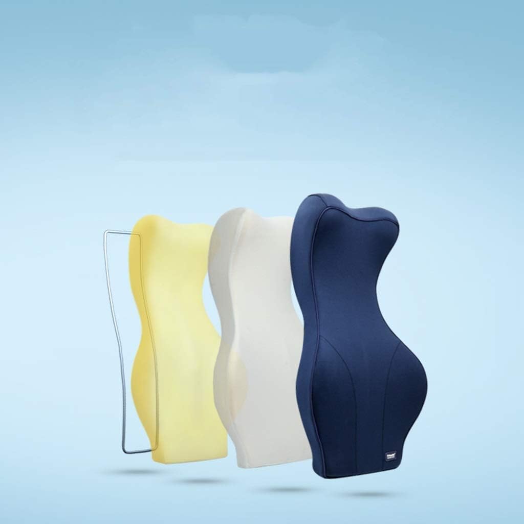 Lumbar Pillow - Lumbar Support Pillow, Memory Foam Back Cushion with Breathable for Car Seat,Office Computer Chair