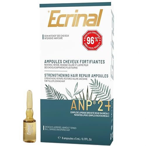 Ampoules anti-chute Ecrinal ANP 2+ traitement croissance repousse cheveux