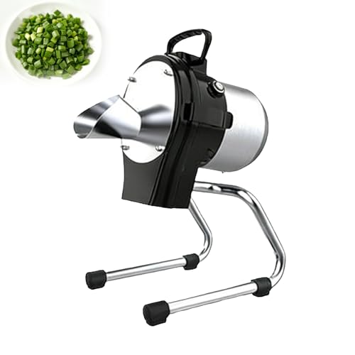Máquina Cortadora Comercial para Cebollines y Verduras