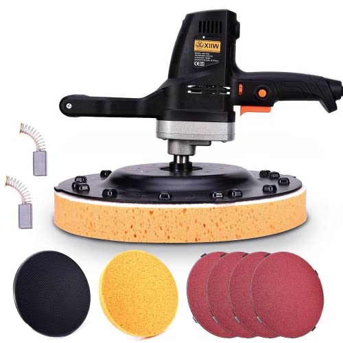 1280 W Levigatrice elettrica per malta da muratore, Cazzuola lisciante per intonaco portatile per rifiniture murali