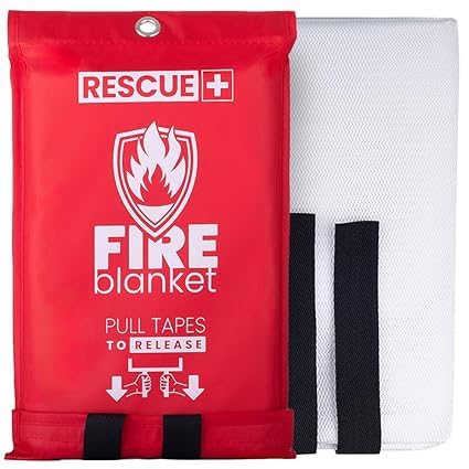 Desire Passions Fire Blanket, 1m x 1m, EN-1869:2019 Standard, Glass Fibre Material-image-38