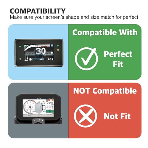 Image of [2 PACK] Gear Guard Speed Meter Screen Protector For Honda CB 125 HORNET (2025+) Bike || TFT Instrument Cluster Protector || Anti Scratch || CB 125 Digital Display Speedometer Console Accessory [Not Tempered Glass]