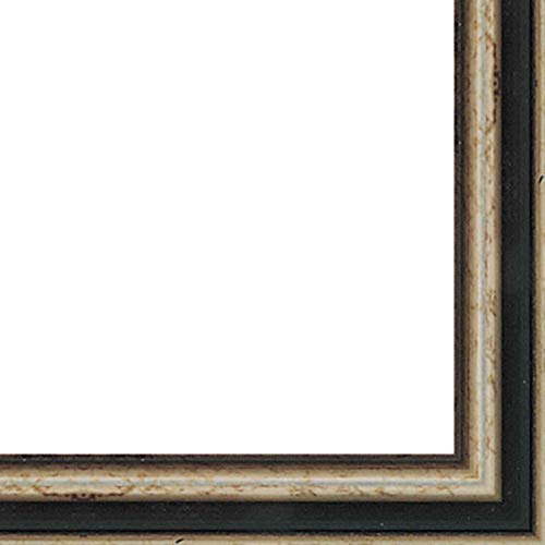CountryArtHouse Picture Frame Moulding (Wood) 100ft bundle - Traditional Antique Silver Finish - 0.75