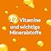 EUNOVA Junior - Multivitamin Sirup mit 12 Vitaminen und wichtigen Mineralstoffen - Nahrungsergänzungsmittel für Kinder ab 4 Jahren - 1 x 150 ml