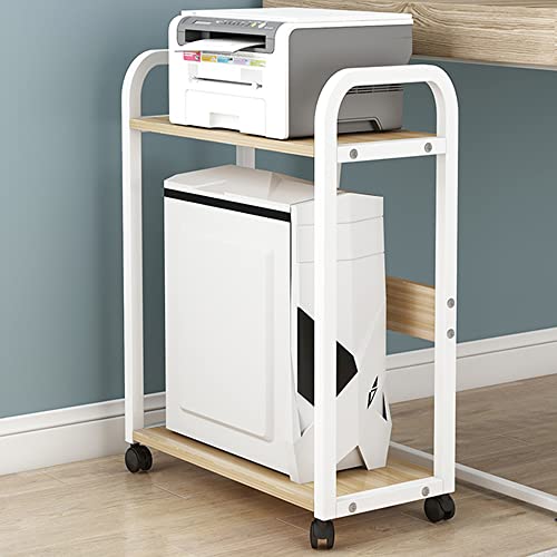 SUNCN CPUスタンド PCスタンド パソコンワゴン サーバーラック PC収納ボックス 収納カート 足元収納 デスクトップ用 台車 熱対策 ほこり対策 掃除がラク 家庭用 オフィス用 キャスター付き