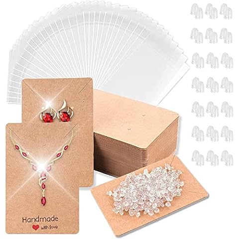 200 Stück Ohrring Display Karten einstellen Cover