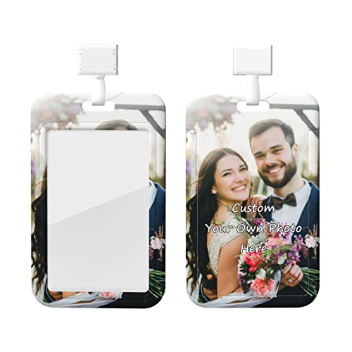 Custom Badge Holder Lanyard ID Card Holder Case,...