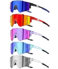 5pcs-deep Blue+red+clear Blue+clear Purple+silver