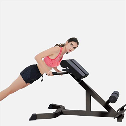 45 Degree Back Hyper Extension Bench/Roman chair Adjustable Height Trainer Back Machine for Young Fit Man Fitness Women doing Core Exercise at Home Gym