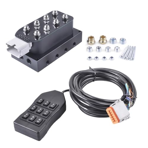 Électrovanne 12V suspension pneumatique universelle avec boîtier de commande