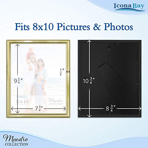 Portarretratos, porta retrato dorado Marca Icona Bay (2)