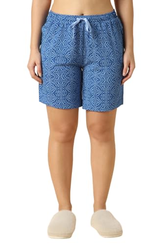 Image of Van Heusen Women's Lounge Allover Print Lounge Shorts - Modal Cotton - Functional Pocket, Superior Drape -Available in Pack of 1 & 2
