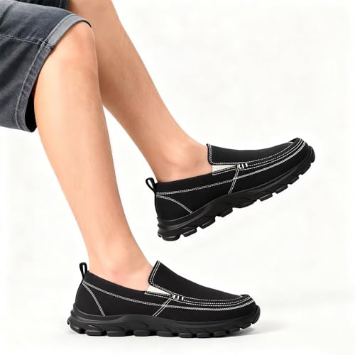 Image of Cheval Men Casual Slip On Loafers, Mens Comfortable Moccasin Shoes for Walking and Driving, Soft Daily Sneaker, Mocasines para Hombre