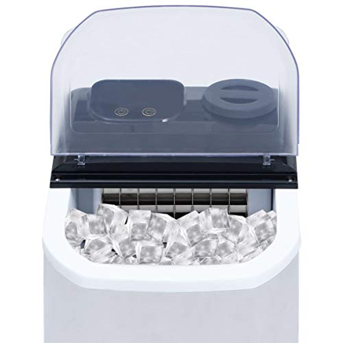 vidaXL Eiswürfelbereiter Digitale Anzeige Gastro Eiswürfelmaschine Ice Maker Eiscrasher Eismaschine Icemaker Profi… – Bild 3