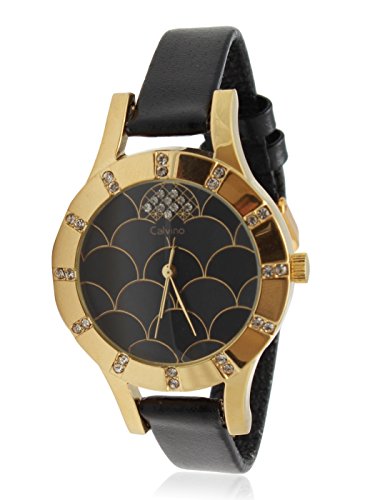 Calvino Gorgeous CLBSDM-21 GP_BLACK G.BLACK Watch