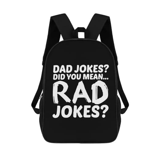 Yaxinduobao Dad Jokes You Mean Rad Jokes - Mochila ajustable duradera para viajes, senderismo, portátil, regalo para hombres y mujeres, Como se muestra en la imagen, Talla única