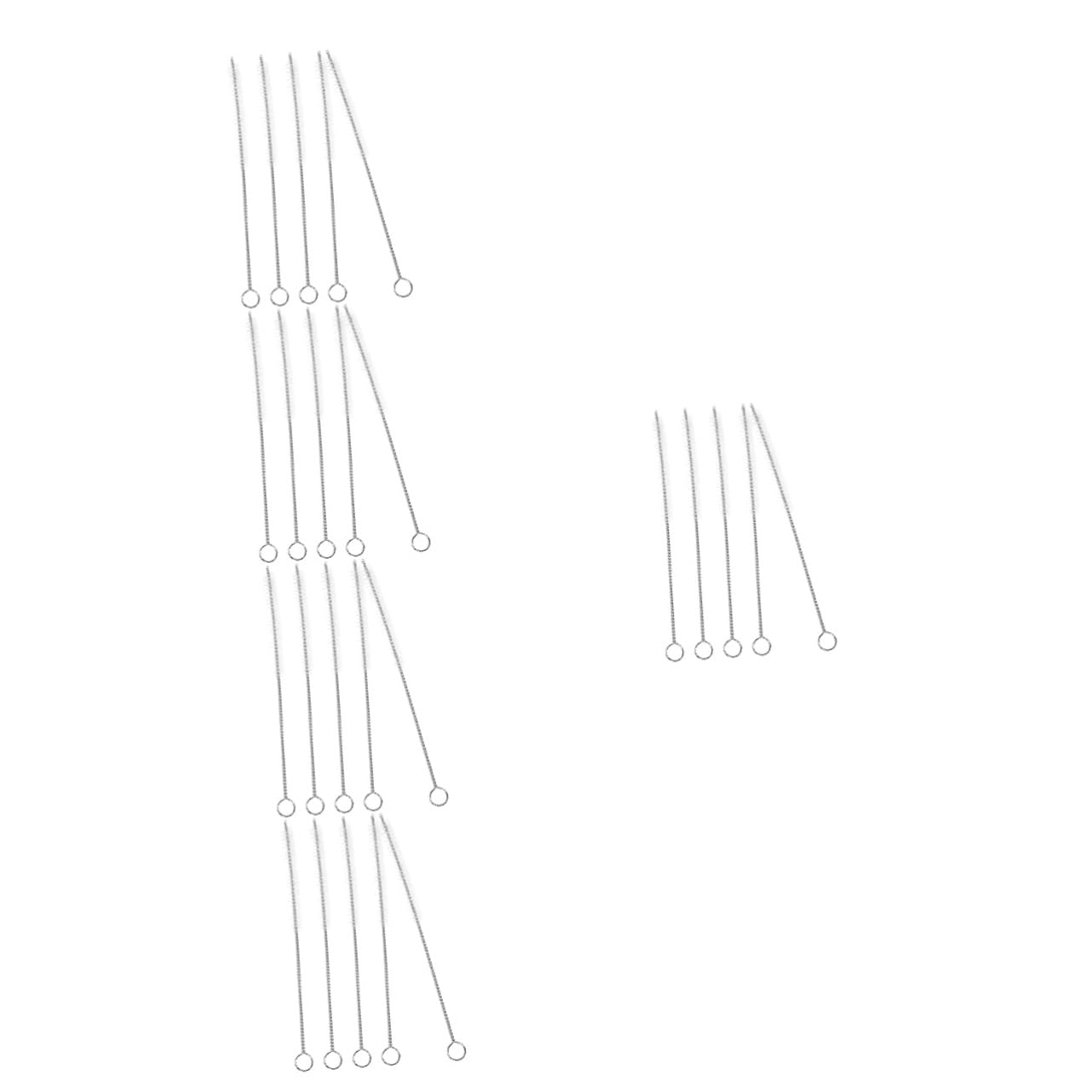 Healeved 25stücke Teiliges Reinigungspinsel Für Rohre Multifunktionale Bürsten Aus Lebensmittelechtem Edelstahl Für Flaschen Schläuche Und Schwer Zugängliche Bereiche