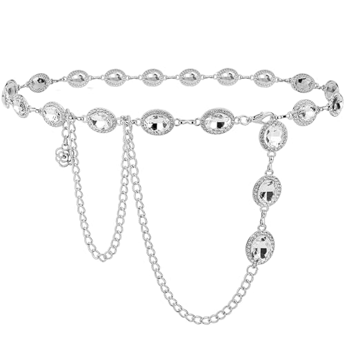 Western Waist Chains for Women Gold Body Chain Belt for Country Concert Outfits Fashion Cowgirl Belt for Dress Jean Western Shirts Rodeo Festival Outfits Belt Accessories for Women