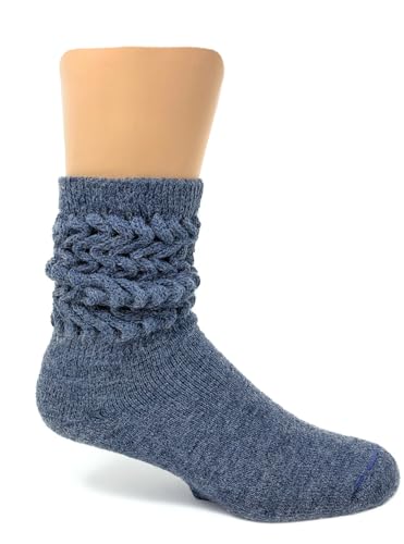 Image of WARRIOR ALPACA SOCKS - Women's Alpaca Wool Slouch Socks - Soft, Warm, Lightweight