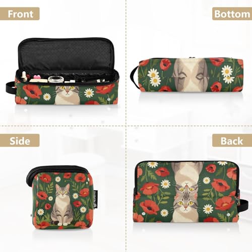 Bolso organizador de viaje para herramientas de cabello resistente al calor con base para planchas, rizadores, alaciadores y cepillos miniatura 5