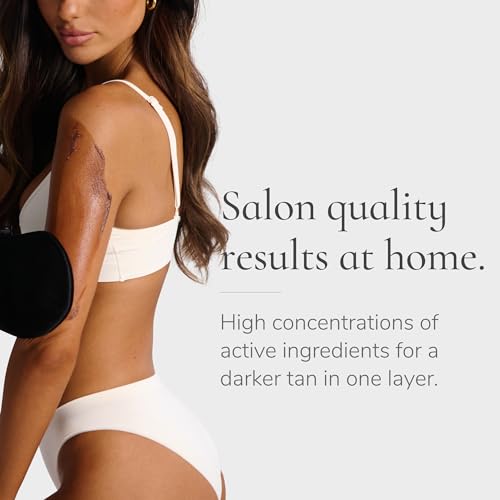 Loving Tan 2HRD120 2 Hr Express Mousse, Dark- Streak Free, Natural Looking, Professional Strength Sunless Tanner - Up To 5 Self Tan Applications Per Bottle thumb #2
