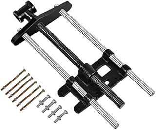 Imadła do obróbki drewna do stołu warsztatowego, wytrzymałe, 25 cm, metalowy zacisk, zacisk do stołu roboczego z litego drewna, imadło drewniane, zacisk stołu warsztatowego, zacisk ławkowy, imadło do