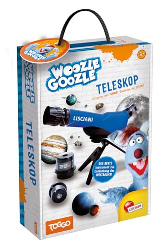 Lisciani - WOOZLE GOOZLE Telescopio per bambini a partire dai 7 anni - Astronomia Giocattolo educativo con Zoom...