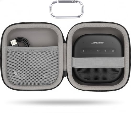 Co2CREA Hartschalen-Etui Für Bose SoundLink Micro – Stoßfest & Wasserabweisend, Mit Tragegurt