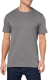 BOSS mens Tonal Square Patch Logo Jersey T-shirt Shirt