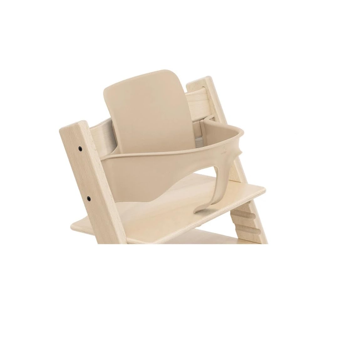 Stokke, Trapp, seggiolone Tripp Trapp, naturale, include seggiolone + set 2 per bambini da 6 a 36 mesi, regolabile, ergonomico e facile da pulire