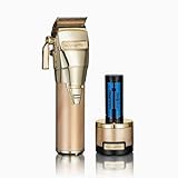 BabyLiss Pro FXONE Haarschneidemaschine, Metall, Gold, mit Titan-Klinge, FX899GE