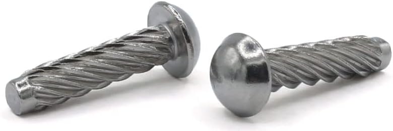 #4 x 3/8" U Drive Sheet Metal Screws/Round Head / 18-8 Stainless Steel / 10,000 Pc. Carton