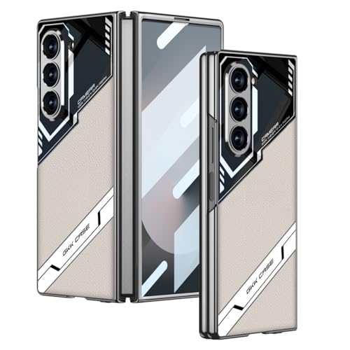 Coque Samsung Galaxy Z Fold6 antichoc et antichute en cuir fin