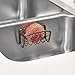 iDesign Twigz Sink Suction Holder for Sponges, Scrubbers, Soap in Kitchen, Bathroom, 5.15