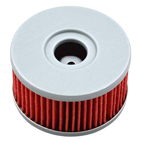 OuYi filtro de aceite de motocicleta Compatible con SUZUKI DRZ250 2001-2007 GN250 1982-2000 GZ250 MARAUDER 1999-2010/SP250 1982-1985 SG350 1991-1992 VL125LC INTRUDER 125 2000-2006 Cover
